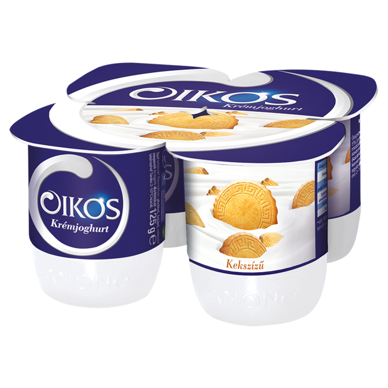 Danone Oikos Görög krémjoghurt 4x125 g kekszízű