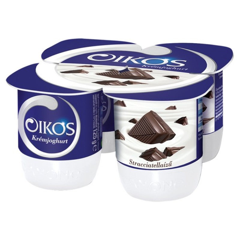 Danone Oikos Görög krémjoghurt 4x125 g stracciatellaízű