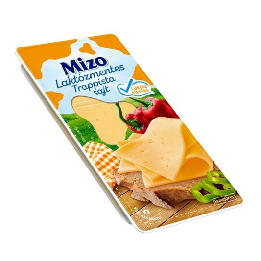 Mizo Trappista szeletelt sajt 100 g laktózmentes