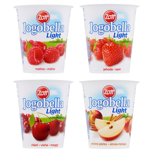 Zott Jogobella élőflórás gyümölcsjoghurt 150 g light