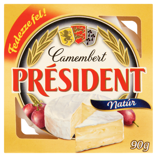Président Camembert sajt 90 g natúr